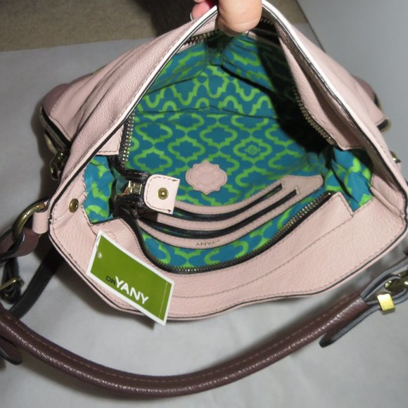 OrYANY Shoulder Ellie Leather Colorblock Hobo Bag - Picture 9 of 14